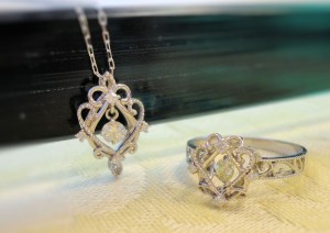 アンティークダイヤ＆リング
